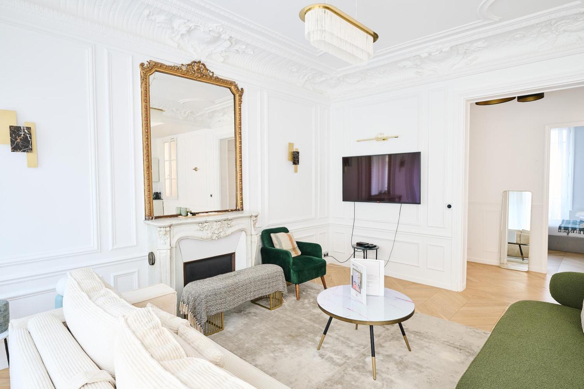 Champs Elysees!Montaigne, New Luxurious 6Pers Flat Paryż Zewnętrze zdjęcie